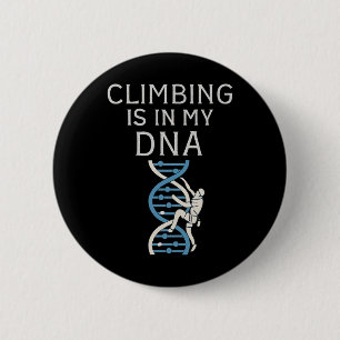 Klettern ist in meiner DNA-Helix-Grafik Button