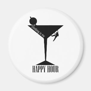 Klettern ist meine glückliche Stunde Magnet