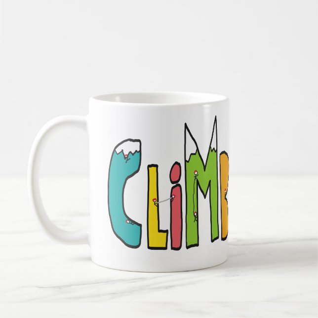 Klettern Kaffeetasse (Links)