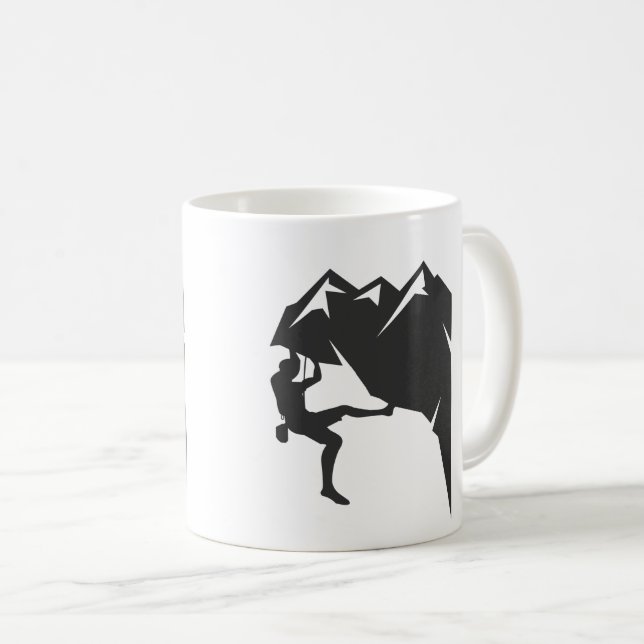 Klettern Kaffeetasse (VorderseiteRechts)