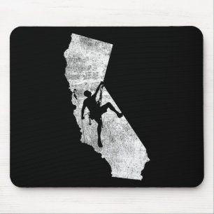 Klettern - Kalifornien Klettern T-Shirt Mousepad