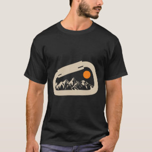 Klettern, Karabiner-Bergsteigeshirt T-Shirt