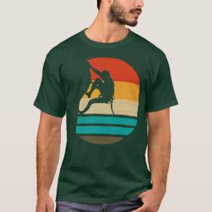 Klettern Klettern Retro 1 T-Shirt