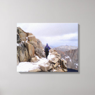 Klettern Mount Whitney Leinwanddruck