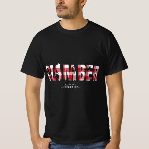 Klettern Moutain Buffalo Karierte Grafik Climber I T-Shirt