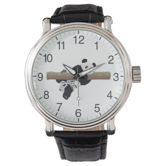 Klettern Panda Armbanduhr