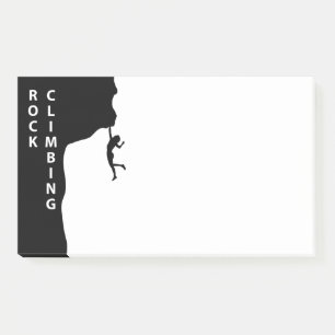 Klettern Post-it Klebezettel