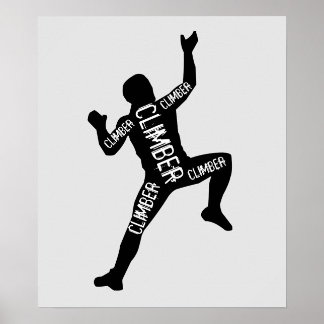 klettern poster (Vorne)