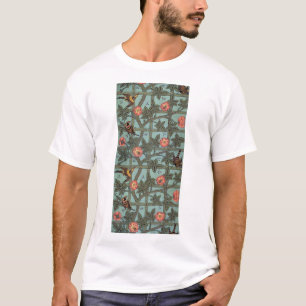Klettern Rose & Kleiner Vogel, William Morris T-Shirt
