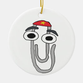 Klettern Sie auf den Rebell Keramik Ornament