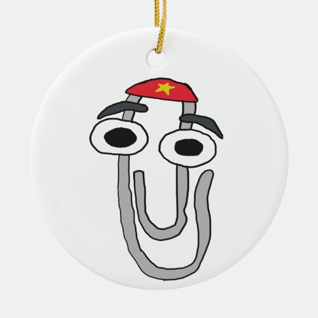 Klettern Sie auf den Rebell Keramik Ornament (Vorne)
