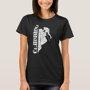 Klettern Silhouette Bergsteigen 25 T-Shirt