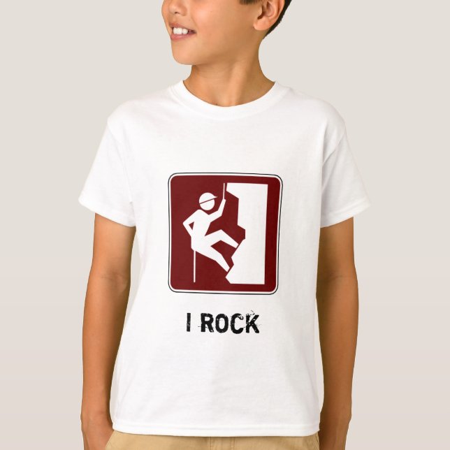 Klettern T-Shirt (Vorderseite)