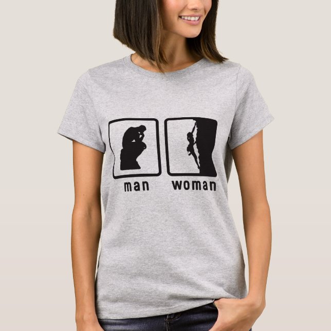 Klettern T-Shirt (Vorderseite)