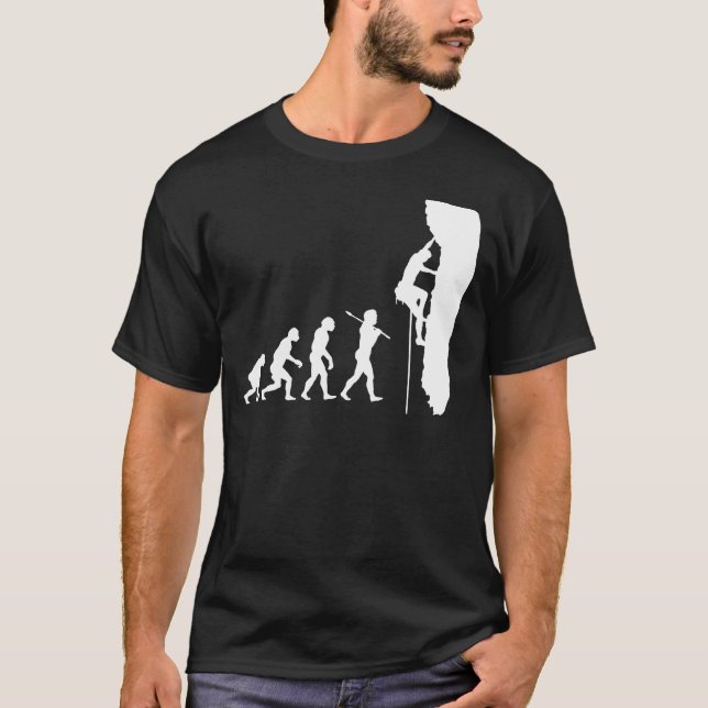 Klettern T-Shirt (Vorderseite)