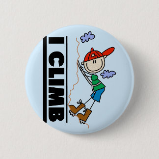 Klettern-T-Shirts und Geschenke Button
