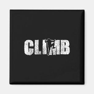 Klettern Vintage-Kletter-Geschenk Bouldern Magnet