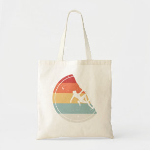 Klettern - Vintages Retro Rock Climber Geschenk Tragetasche