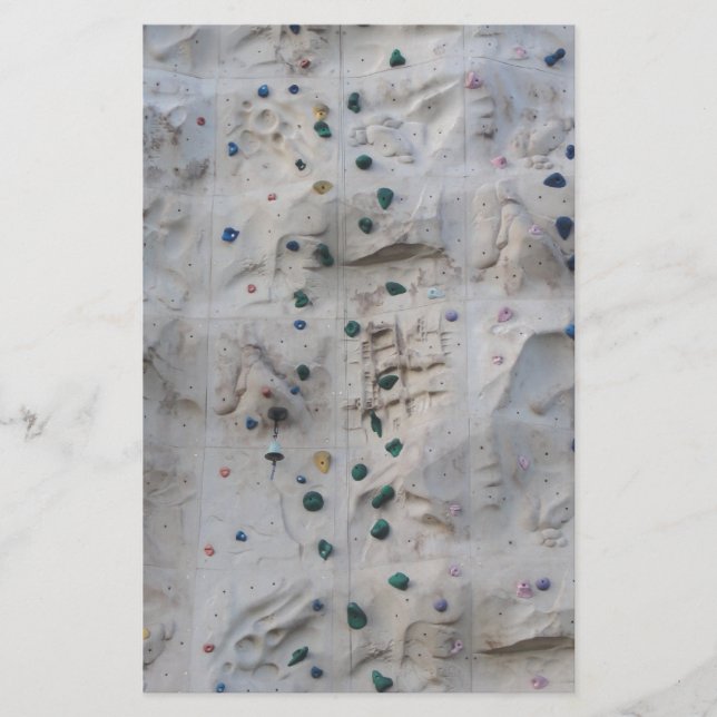 Klettern-Wand Briefpapier (Vorderseite)