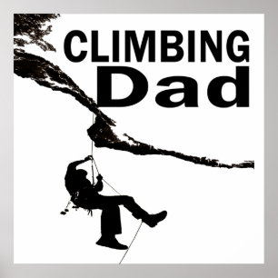 Kletterpapa Poster