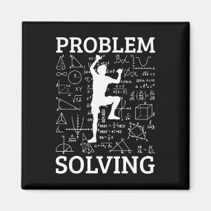 Kletterproblemlösender Felsenkletterer Bouldering Magnet
