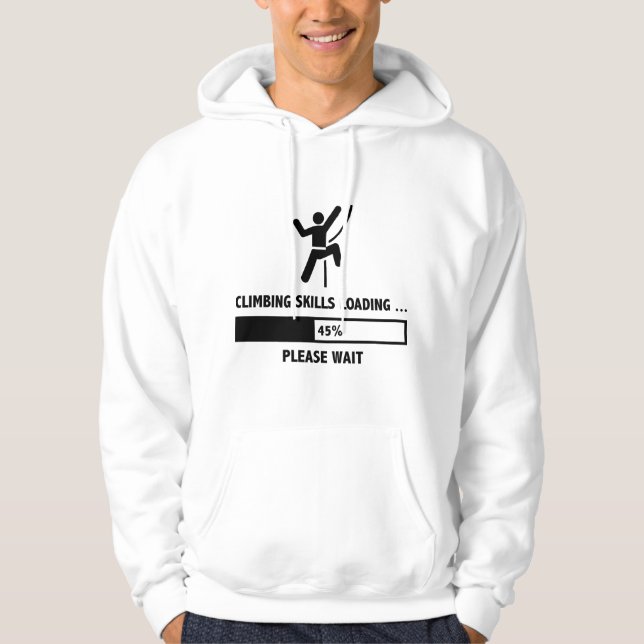 Kletterqualifikationen Hoodie (Vorderseite)