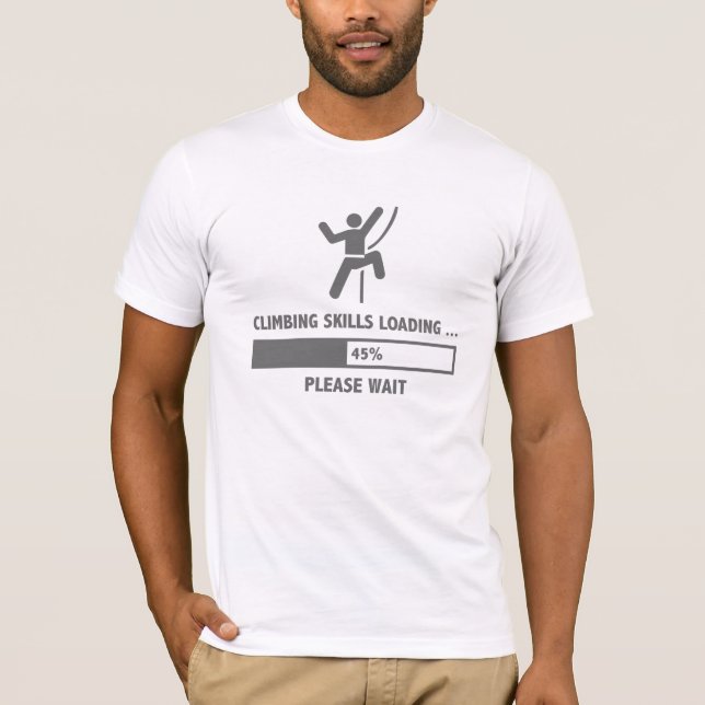 Kletterqualifikationen T-Shirt (Vorderseite)