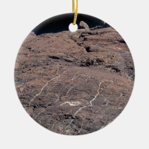 Kletterraum Keramikornament