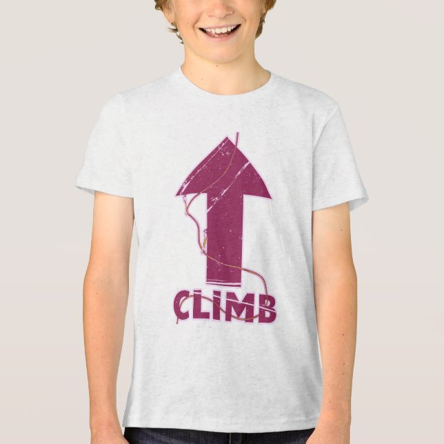 Kletterseil Tri-Blend Shirt (Vorderseite)