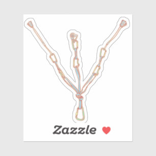 Klettersteig Aufkleber