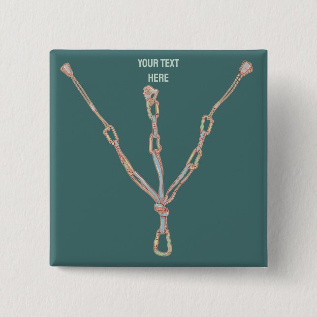 Klettersteig Button (Vorderseite)