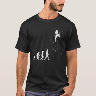Klettersteig Evolution Bergsteigen T-Shirt