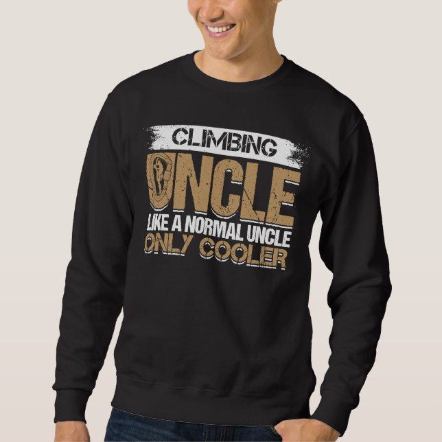 Klettersteig Klettersteig Klettersteig Sweatshirt (Vorderseite)