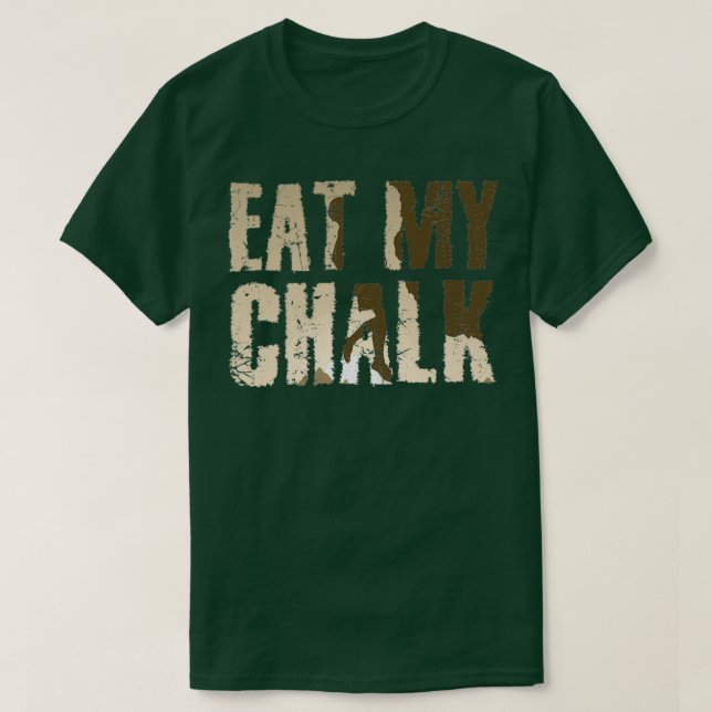 Klettersteig Sprichwort Berg T-Shirt (Design vorne)