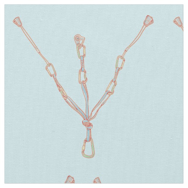 Klettersteig Stoff (Nahaufnahme)