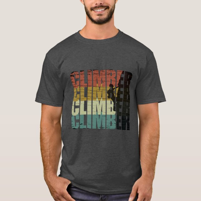 Klettersteig Vintag T-Shirt (Vorderseite)