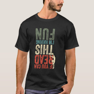 Klettersteig Witziges Geschenk für Kletterer T-Shirt