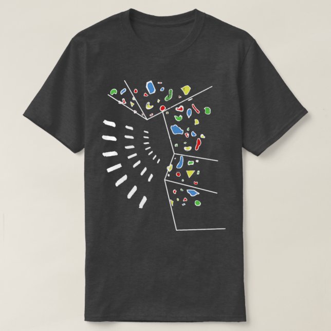 Kletterwand 1 T-Shirt (Design vorne)