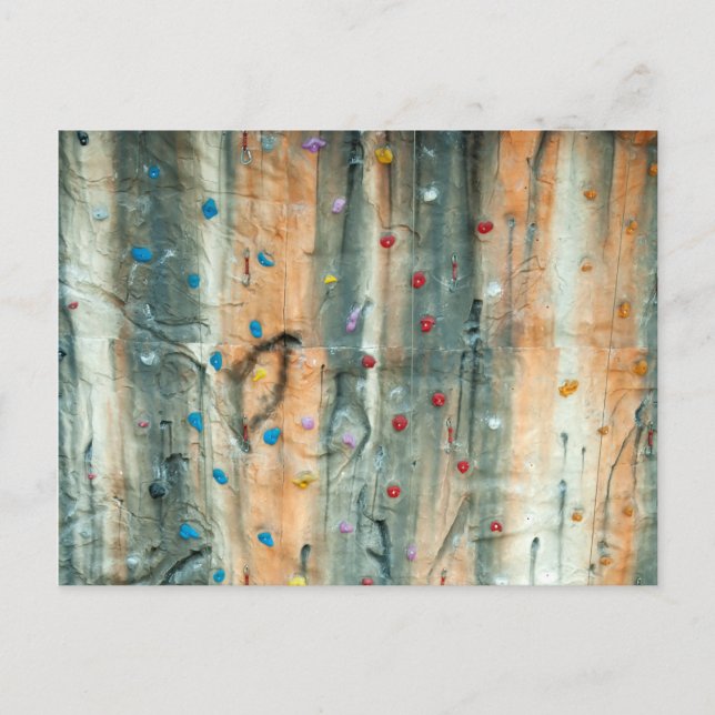 Kletterwand im Innern Postkarte (Vorderseite)