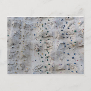 Kletterwand Postkarte