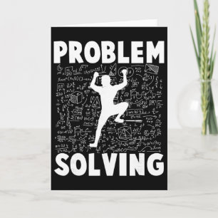 Kletterwitz Problemlösung Kletterhumor  Karte