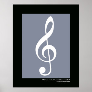 Klettkleckse Poster