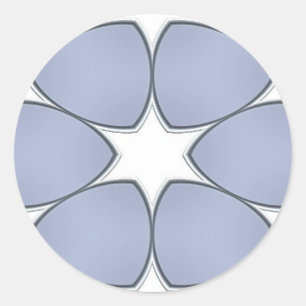 Klettverschluss Runder Aufkleber