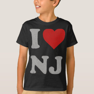 Klick Ich Liebe Nj Y2k Souvenir Ich Liebe New Jers T-Shirt
