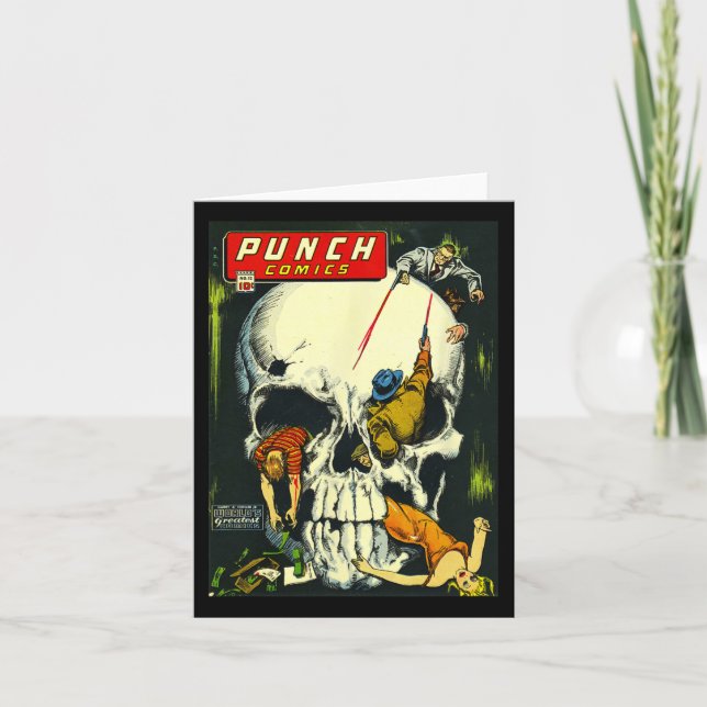 Klick-Monster-Plakat Horror-Comic-Book  Karte (Vorderseite)