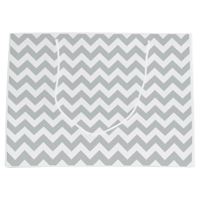 Klicken fertigt es Änderungs-Grau zu Ihrer Große Geschenktüte (Vorderseite)