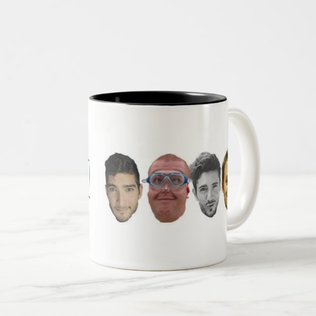 Klicken-Klicken-Spiel-Tasse Zweifarbige Tasse (VorderseiteRechts)