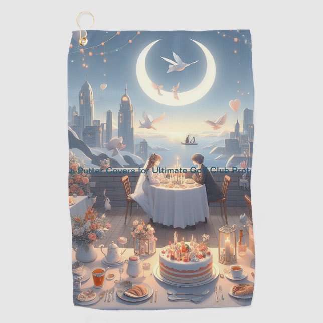 Klicken Sie auf Anpassen, um die Änderung auf Ihr  Golfhandtuch (Vorderseite)