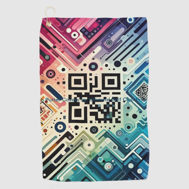 Klicken Sie auf Anpassen, um die Änderung auf Ihr  Golfhandtuch (Vorderseite)