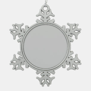Klicken Sie auf Anpassen, um die Änderung auf Ihr  Schneeflocken Zinn-Ornament